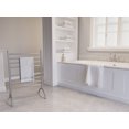 thumbnail image 3 of Ancona Essentia 8-Bar Autoportant Chauffe-Serviettes en Acier Inoxydable Poli, 3 of 4