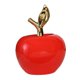thumbnail image 4 of Estatua de manzanas de cerámica, figurita de manzanas, artesanía, centro de mesa, decoración de fiesta Rojo, 4 of 9