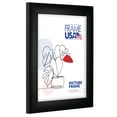 thumbnail image 4 of 17x22 Picture Frame – Black Simply Poly Style 205-10, 1.25 Inch Polystyrene Moulding, Includes Plexiglass and Backing –&nbsp;Wall Display Frame for Art, Posters, or Photos – Frame USA, 4 of 4