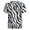 Black, variant on Men's T-Shirts Printed Crew Neck Short Sleeve Black And White Summer Soft Top Casual Basic Tee Size L
