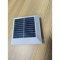 Enhanced Solar Gutter Lights 12 LEDs Wall/Fence/Gutter/Deck Lights