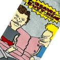 thumbnail image 4 of Odd Sox – Beavis and Butt-Head – Funny 90s Cartoon Novelty Crew Socks for Men & Women Retro MTV Show, 4 of 4