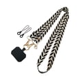 thumbnail image 1 of tredstone Alloy Hook Phone Lanyard With Adequate Elasticity And Wide Application No Loose Thread Scratch-proof black, 1 of 6