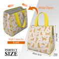 thumbnail image 3 of Golden Retriever with Bones and Paws Insulated Lunch Bag for Women & Adults,Large Portable Soft Cooler Lunch Bag,Thermal Food Storage Tote with Pearl Cotton,8.66L,8.75x5.75x9.5 Inch, 3 of 6