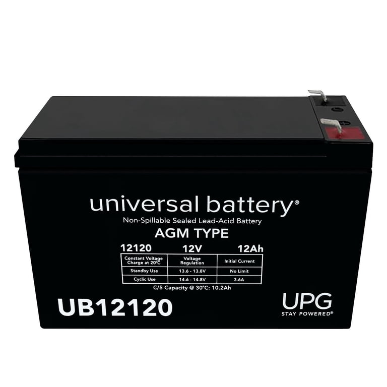 Casil 12V 12Ah SLA Replacement Battery (2 Pack) - Compatible With Electric Scooters & More