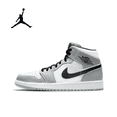 thumbnail image 1 of Neck-zapatillas de baloncesto clásicas para hombre y mujer, Air Jordan 1 Retro Mid "Light Smoke Grey", novedad1692, 1 of 5