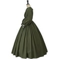 thumbnail image 2 of Medieval Renaissance Style Women’s Shirt Dress Set Vintage Ball Gown for Theater, 2 of 8