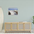 thumbnail image 2 of Stupell Industries Fenced Pathway to Beach Summer Nautical Painting Framed Art Print Wall Art, 30x24, By Zhen-Huan Lu, 2 of 7