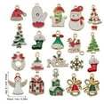 thumbnail image 5 of BKBP Mini Resin Christmas Ornaments Set,Rustic Christmas Decorations,Small Miniature Christmas Tree Ornaments - Santa Snowman Gingerbread Angel,Tiny Christmas Tree Decorations with Gift Box!, 5 of 6