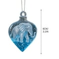 thumbnail image 3 of Elephant Family Friendship Decoration - Cute Animal Themed Decor for Home, Shelves & Mantels, Symbolic Friendship & Family Decor, Perfect Gift for Friends & Family, Festive Home Accent, 3.1in/8cm, A, 3 of 4