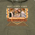 thumbnail image 3 of The Big Lebowski - We Don't Roll On Shabbos! - Men's Pullover Hooded Fleece Sweatshirt, 3 of 6