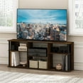 thumbnail image 6 of Pemberly Row TV Stand with Plastic Poles for TV up to Amber Pine/Black, 6 of 6