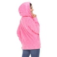 thumbnail image 3 of White Mark Women's Hooded Sherpa Jacket, 3 of 5