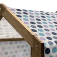 thumbnail image 4 of Geometric Pet House, Retro Retro Style Vintage Traditional Polka Dots with Grunge Texture Image, Outdoor & Indoor Portable Dog Kennel with Pillow and Cover, 5 Sizes, Multicolor, by Ambesonne, 4 of 4