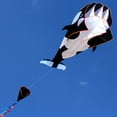 thumbnail image 3 of 3D Kite Huge Frameless Soft Parafoil Giant Whale Flying Kite, 3 of 8