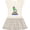 Natural with Stripes, variant on Inktastic Bookworm Girls Reading Girls Toddler Dress