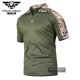 thumbnail image 3 of Ropa de rana para hombre y mujer, camisa táctica de manga corta de secado rápido para acampar al aire libre, camisetas deportivas de camuflaje para caza y pesca, verano, 3 of 5