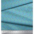 thumbnail image 2 of Soimoi Moss Georgette Fabric Zig Zag Abstract Decor Fabric Printed Yard 42 Inch Wide, 2 of 3