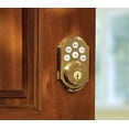 thumbnail image 3 of Kwikset 99090-817 SmartCode 909 Electronic Deadbolt Featuring SmartKey in Polished Brass, 3 of 5