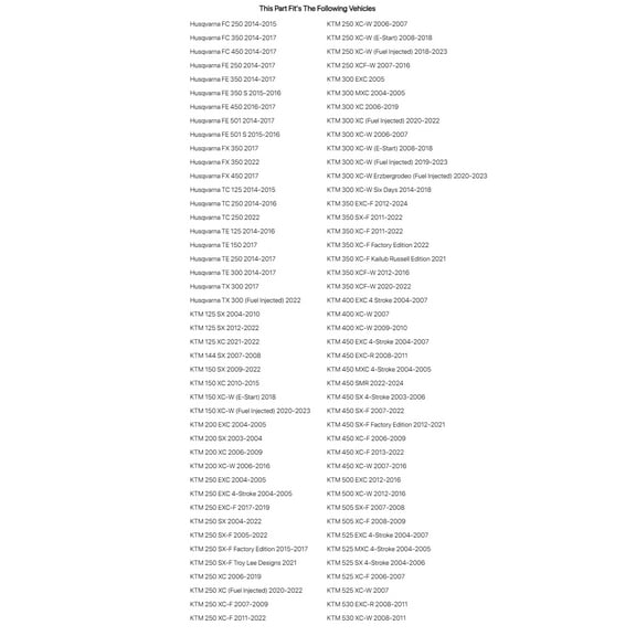 Tusk Billet Rear Disc Brake Guard Orange For KTM 300 XC-W (Fuel Injected) 2019-2023