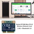 thumbnail image 4 of Tarjeta de red PCI JShteea RT3290 150M 2.4GHz Bluetooth 3.0 Mini PCI-E Adaptador WiFi para computadora portátil, 4 of 6