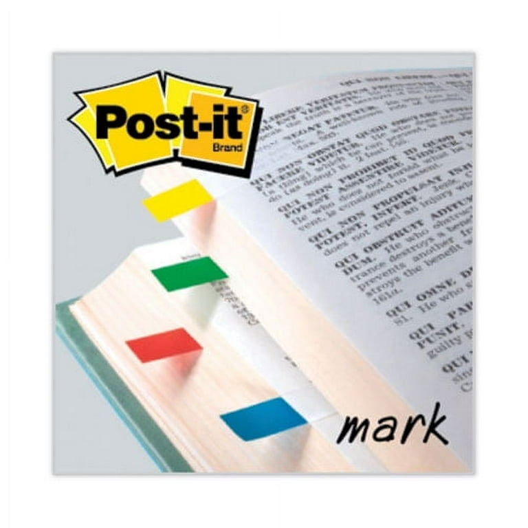 Small Page Flags in Dispensers, 0.5 x 1.75, Assorted Primary, 35/Color, 4 Dispensers/Pack Small Page Flags in Dispensers, 0.5 x 1.75, Assorted Primary, 35/Color, 4 Dispensers/Pack