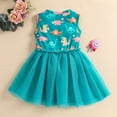 thumbnail image 5 of WOYY Little Girls Tutu Dress Dinosaur Print Sleeveless Mesh Dress, Sizes 1-6, 5 of 8