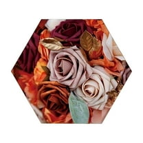 Personalized Custom Hexagon Acrylic Photo Panels, Collage Wall Art Picture, Gifts For Family And Friends, EVA Adhesive No Damage Peel and Stick Tape