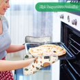thumbnail image 2 of Yayeee Pot Holders Kitchen Heat Resistant with Pocket 7"x9.8" Cotton Oven Cooking Hot Pads, Beige Fall Leaves, 2 of 7