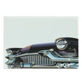 thumbnail image 1 of Cars Cutting Board, Old Fashioned Automobile Old Timer Antique American Collector's Vehicle, Decorative Tempered Glass Cutting and Serving Board, Large Size, Black Pale Blue Orange, by Ambesonne, 1 of 1