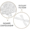 thumbnail image 5 of Milisten White Polyester Bows for Decor Versatile Usage Tiny Bows 100Pcs, 5 of 8