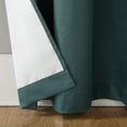 thumbnail image 4 of Sun Zero Solid Print Grommet Room Darkening Curtain Panel, 40" X 84.0" (Single Panel), 40"X84", Teal, 4 of 6