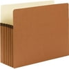 Smead Redrope File Pockets Letter - 9 1/2" x 11 3/4", 8 1/2" x 11" Sheet Size - 5 1/4" Expansion - Top Tab Location - Redrope - Recycled - 50 / Box"