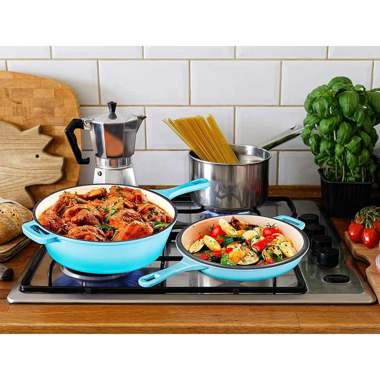 Solution Cast Iron Enamel Kitchen Cookware Food Pot Casserole Dish  for