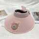 thumbnail image 4 of Sombrero de ala ancha con protección solar y ventilador de carga USB. Sombrero de protección solar abierto para viajes al aire libre., 4 of 6