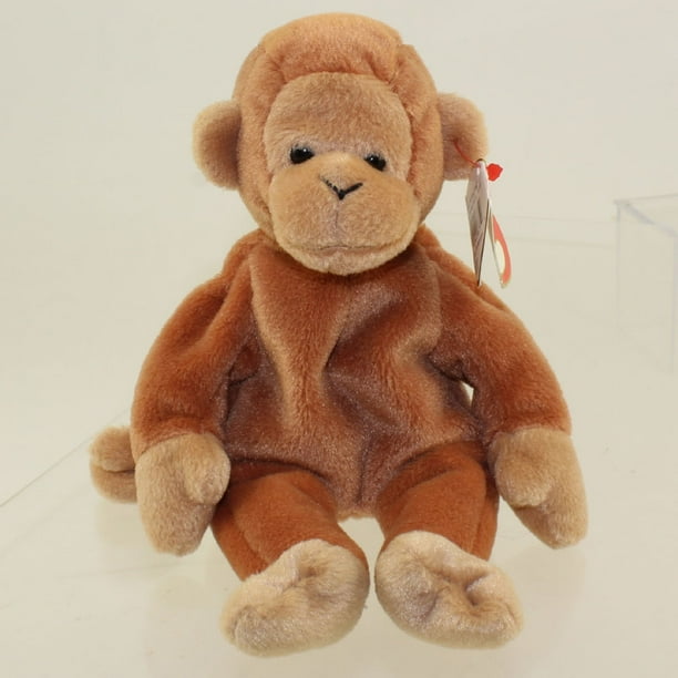 Ty Beanie Babies Bongo the Monkey Plush Toy 8"