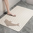 thumbnail image 6 of weibbin Bath Mat Rug-Rubber Non Slip Quick Dry Super Absorbent Thin Bathroom Rugs Fit Under Door Bathroom Runner Rug-Bathroom Floor Mats-Shower Rug for in Front of Bathtub,Shower Room, 6 of 9