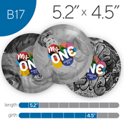 MyONE Condoms Size B17, 12-Count