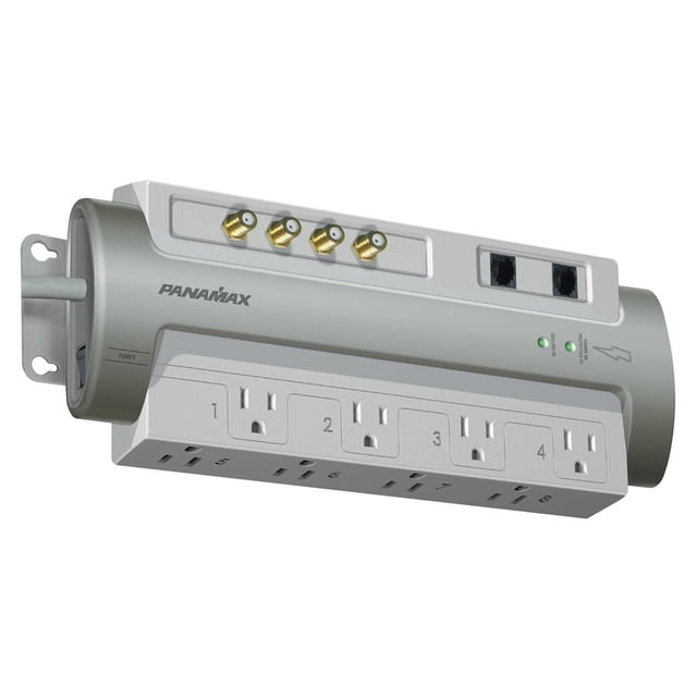 Panamax PM8-AV 8 Salidas Cable-Teléfono Satélite - Plata