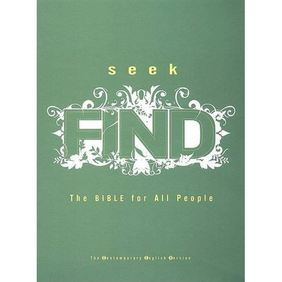 Pre-Owned Seek Find: the Bible for All People (Contemporary English Version) (Paperback) 0399153977 9780399153976