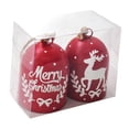 thumbnail image 4 of 2 cascabeles navideños para accesorios de fotos, adornos colgantes decorativos para pared, Letra Elk, 4 of 9