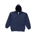 thumbnail image 2 of Basic Fleece Zip-Up Hoodie (Adult Sizes S - 3XL), 2 of 2