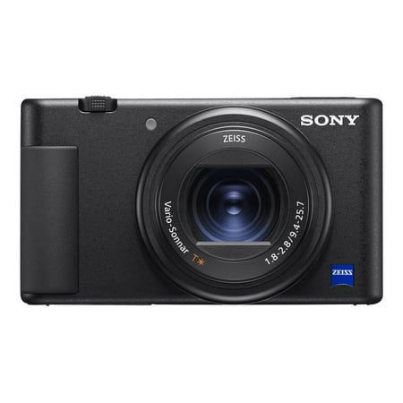 Sony - ZV-1 20.1-Megapixel Digital Camera for Content Creators and Vloggers - Black