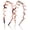 Tortoiseshell Gray & Amber Gray, variant on 2026 Zigzag Headbands for Women, 2-Pack U-Shaped Hair Comb Headbands, Non-Slip Slick-Back Hair Accessories, Black & Tortoise Recycled Plastic, Teeth Hairband for Everyday Styling & Workout