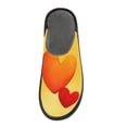 thumbnail image 3 of IAUYY Memory Foam House Slippers Suitable for Both Men and Women. Comfortable, Anti-Slip Plush Flat-Bottomed Slippers The Best Holiday Gift Heart, 3 of 9