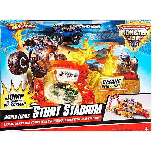 hot wheels monster jam track set walmart