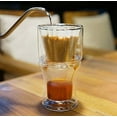 thumbnail image 3 of Hand Drip Coffee Maker Pour Over Double Borosilicate Glass Wall Set, 3 of 4