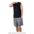 thumbnail image 4 of Playera Fruit Of The Loom para Hombre, sin Mangas Negro Talla  EG, 4 of 4