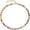 Rainbow, variant on 18K Gold Plated Ruby Baguette Crystal Tennis Choker Necklace for Women, Adjustable Statement Chain