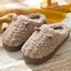 thumbnail image 3 of Nuevas zapatillas de algodón de dibujos animados para mujer, casa de otoño e invierno Baotou parejas hogar cálido antideslizante zapatillas de felpa de algodón para hombres, 3 of 5